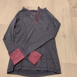 Reebok quarter zip athletic jacket